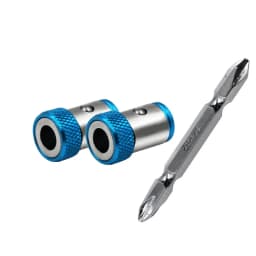 3pcs Magnetic Bit Holder Alloy Electric Magnetic Ring Screwdriver Bit Strong Non-slip Magnet Ring for Phillip Bit Magnetizer