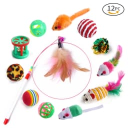 Cat Toys Mouse Shape Balls Foldable Cat Play Tunnel Kitten Tower Funny Cat Tent Pet Supplies for Indoor Cats
