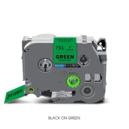 24mm TZe251 Compatible for Brother TZe Label Tape TZe-251 TZe151 TZe451 TZe551 TZe651 TZe751 for Brother P-touch Label Maker