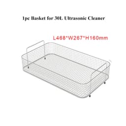 0.8L-30L Tabletop Ultrasonic Cleaner Basket SUS304 Stainless Steel Baskets Ultrasound Cleaning Machine Wasing Equipment Mesh