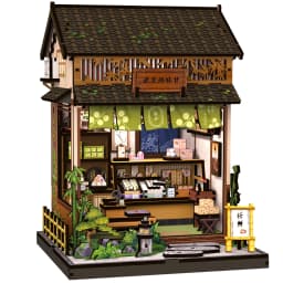 Original CUTEBEE Book Nook Kit DIY Doll House Bookshelf Insert Amazing Gift for Child Morita-Ya Japanese Style DIY Miniature Toy