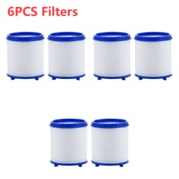 2-40PC Faucet Water Filter Element Remove Chlorine Heavy Metals Filtered Showers Head Bath Filtration Purifier Soften Hard Water
