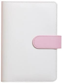 A6/A5 Macaroon 18 Colors PU Leather DIY Binder Photocards Collect Book Diary Agenda Planner Cover Album Stationery
