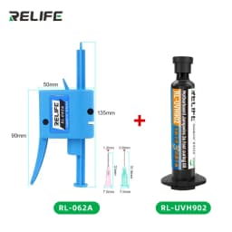 RELIFE RL-UVH902 Motherboard flying line 3 seconds quick dry oil For Motherboard BGA PCB flying line curing oil maintenance tool