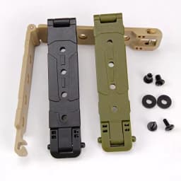 1piece Molle-lok K Sheath Waist Clip System Sheath Back Clip Kydex Sheath Carrying Clip K Sheath MOLLE Buckle with Screws