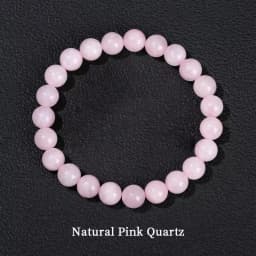6 8 10mm Natural Stone Lapis Lazuli Amethyst Quartz Bead Bracelet Women Men Reiki Healing Elastic Bracelet Fashion Jewelry Gift