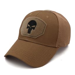 KOEP New Mesh Punisher Baseball Cap Fishing Caps Men Outdoor Camouflage Jungle Hat Hiking Casquette Hats