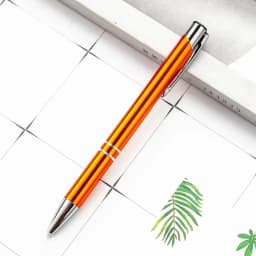 20-200pcs Wholesale Metal Pen Personalized with Your Company Logo PenAdvertising Pen Free Logo Printing Free Design Service