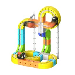 Brand-New Sell Well Anti-Gravity Magnetic Attraction Track Train Changeable Magnetic Magic Rail Car Electric Train Toy