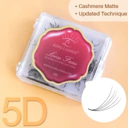 NEW Song Lashes Promade Fans Pointy Base Loose Fans Sharp Thin Root Korea PBT Material 500 Fans