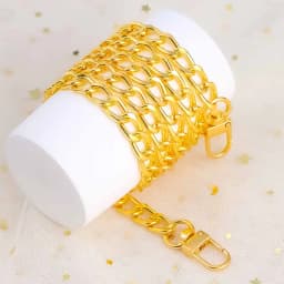 Metal Purse Chain Strap Handle Replacement Chain Handbag Shoulder Bag Chain Accessories Handle for Bags