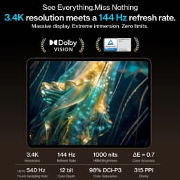 Global version Tablet OnePlus Pad 4 mini pc Snapdragon 8 Elite Gen 5 13380mAh Battery 3.4K True Color Display Includes an 80W OnePlus original charger