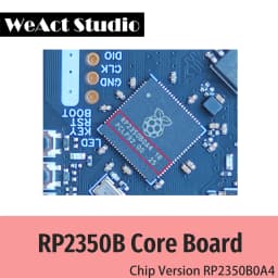 WeAct RP2350B Raspberry Pi RP2350B RISC-V Hazard3 520KByte SRAM 16MByte QSPI Flash 48GPIO All out New version chip RP2350B0A4