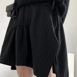 Matakawa Y2k Irregular Skirts for Women Solid Spring Autumn Vintage Ins Fashion Faldas Mujer High Waist A-line Sexy Mini Skirt