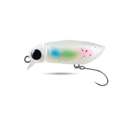 TAIYU Luminous Micro Minnow Bait 2.3g Spinners Artificial Hard Fishing Lure Topwater Crankbait Tackle for Bass Trout