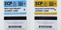 High Quantity Text Clear Letters Printed PVC SCP Hard Card Patches,top Hardboard,hardcard 8.5*5.5CM WF23461