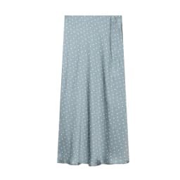 MUJER Satin Long Skirts for Women Draped High Waist Midi Skirt Woman Summer Straight Women's Skirt Holiday Beach Women Skirt