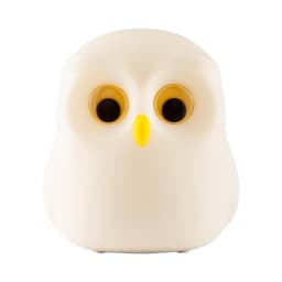 Owl Night Light Cute Silicone Night Lamp Rechargeable RGB Ambience Lamp Room Decoration Funny Animal Children Night Light Gift