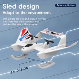 BM21 RC Glider Gyro Stable Flight Waterproof Remote Control Aircraft Boat EPP Foam Amphibious Fixed Wing Aircraft Toys Gifts