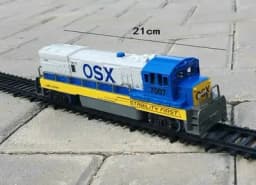 American Classic GP40 Internal Combustion Engine Train Simulation Electric Track Model Children's Toys Boy Scene Gift Display