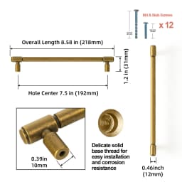 Antique Solid Zinc Alloy Cabinet Pull Furniture Handle Furniture Handle & Knob Drawer Wardrobes Kitchen Handle