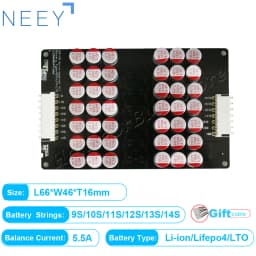 NEEY 5A 3S 4S 5S 6S 7S 8S 9S 10S 11S 12S 13S 14S 15S 16S 17S Active Equalizer Balancer Lifepo4/lipo/lto Battery Energy Capacitor
