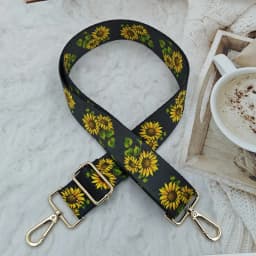 Fashionable and minimalist printed shoulder strap, adjustable and replaceable bag strap, portable luggage accessories