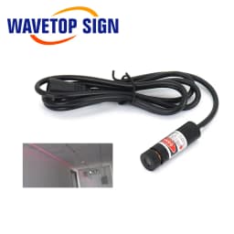 WaveTopSign Adjustable Pointer Laser Beam Module 10x30mm 12x32mm 12x40mm Locator Red Laser Line Positioner