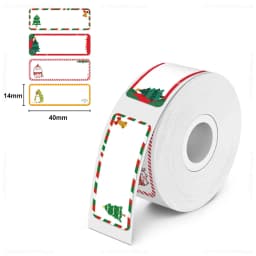 Marklife P15/P12/P11 Label Printer White Label Paper 12*40mm Transparent Label Sticker Waterproof Adhesive Tape for D30 Labeller
