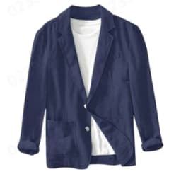 man's Coat 2026 New Casual Suit single-layer Jacket Solid Color Cotton Linen Solid Color Button Pocket Long Sleeve Clothing