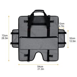 Monitor Carrying Case Portable Computer Display Screen Moving Handbag Oxford Cloth Reusable for 20-24in Monitors Screens