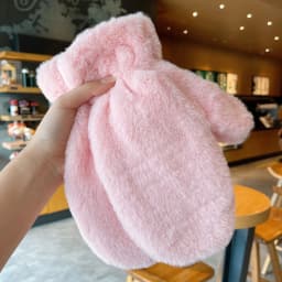Winter Plush Wam Gloves Thicken Soft Fluffy All Fingers Gloves Cute Windproof Warmer Mittens Women Solid Color Keep Warm Mittens