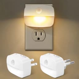LED Night Light EU Plug In Smart Motion Sensor Light 220V Wall Lamp for Home Aisle WC Hallway Stair Kitchen Bedroom Night Lamp