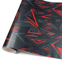 Car Adhesive Vinyl for Motorcycle Triangle Car Wrapping Film Cyberpunk Skateboards DIY Waterproof Vinyl Sticker Decals Graphics