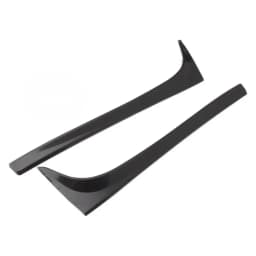 2pcs For VW Golf 7 7.5 MK7 MK7.5 2014-2018 Glossy Black ABS Rear Window Side Trunk Spoiler Canard Canards Splitter Accessories