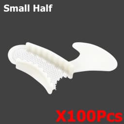 AG 50pcs/100pcs Disposable Dental Bite Impression Trays Kits Teeth Impression Tray with Plastic Rigid Frame and Non-Tear Mesh