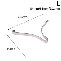1/2Pcs Scissors Accessories Clip Spring For 58mm 91mm Knife 301 Stainless Steel Spring