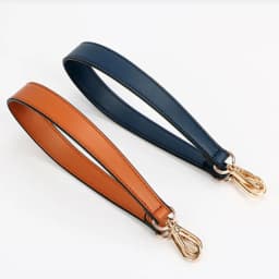 PU Leather Bag Strap Handbags Handles For Handbag Short Bag Strap Purse Strap Golden Buckle Replacement Bag Belt Band