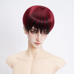 New 1/6 1/4 1/3 Doll's Wig for 30/45/60cm Bjd Doll Soft Silk Short Hair Girl Toys Dress Up Play House Doll Accessories, No Doll