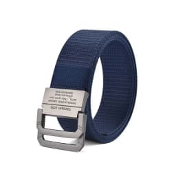 Men Belts Automatic Buckle Metal Webbing Belts for Men Women Canvas Nylon High Quality Strap Casual Outdoor Sports Students