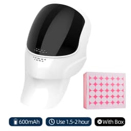 7 Colors Face Mask and Neck LED Therapy Anti Aging Wrinkle Acne Pore Oil Control Skin Tighten Whitening Anti Acne Face Lifting