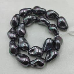 Baroque Pearl Irregular Straight Hole Pearl Cross-border Popular DIY Bead Necklace Irregular Shaped Shell Pearl