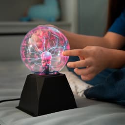Novelty Magic Plasma Ball Light 220V LED Night Light 4/5/6/8 Inch Plasma Ball Touch Lamp Christmas Nightlight Kids Decor Gift