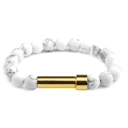 Natural Stone Couples Bracelet Secret Message Tube Notes Can Be Placed Friendship Bracelets For Women Men Charming Jewelry