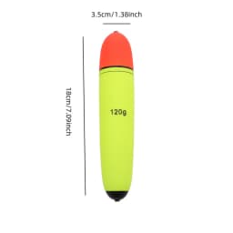 4pcs 10g-120g Foam Fishing Float Floating Buoyancy EVA Elastic Boya Fishing Float Rock Fishing Bobber Flotador Peche Boia Tackle