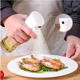Oil Spray Bottle Spray Household Kitchen Spray Olive Oil Barbecue Fat Control Food Grade Plastic Oil Spray Pot