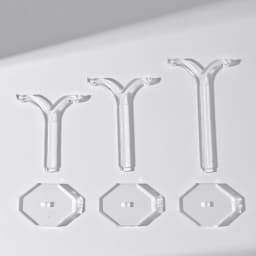 1pc Acrylic Clear Earrings Display Holder Acrylic Jewelry Display Stand Holder Y Shape Stud Earrings Drop Earrings Showcase