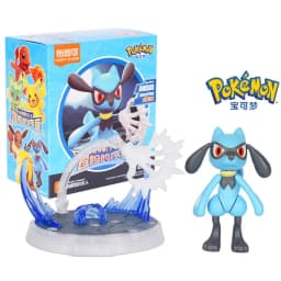 BLOKEES Pokemon Figure Pikachu Bulbasaur Squirtle Charizard Eevee Ceruledge Greninja Action Figure Toys Collect Christmas Gift