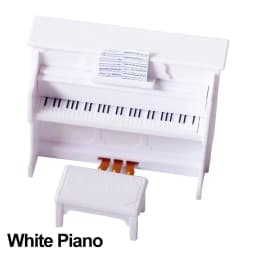 1/12 Scale Doll Musical Instruments Dollhouse Accessories Miniature Piano Violin Guitar Drum Microphone Saxophone Trumpet Model