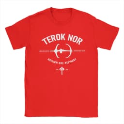 Men T-Shirt Star Treks Deep Space Nine Terok Nor Novelty 100% Cotton Tee Shirt Short Sleeve T Shirt O Neck Clothing Graphic